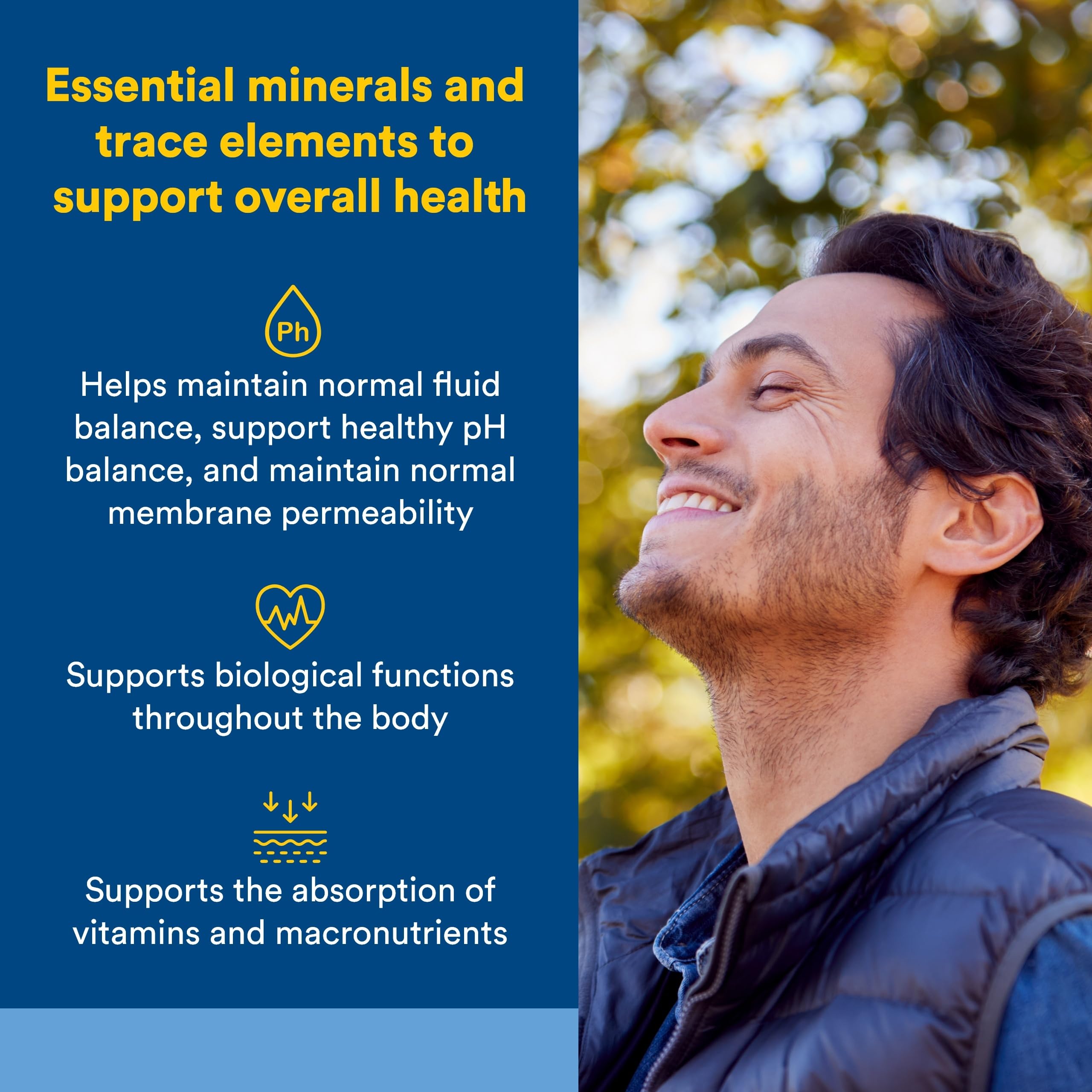 Natural Factors Minéraux Ocean Profonds capsules faciles à prendre pour le soutien énergétique
