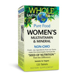 Natural Factors Multivitamine Femmes: boîte et tablettes, soutien nutritionnel quotidien