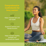 Natural Factors Multivitamine Femmes: ingrédients végétaux essentiels algues, amla et natto