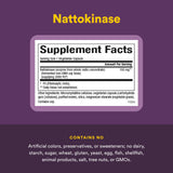 Natural Factors Nattokinase 100 mg, ferme-organique, origine naturelle.