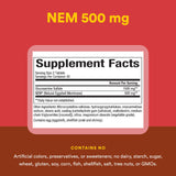 Natural Factors NEM Knee & Joint, capuchon: emballage sécurisé et pratique.