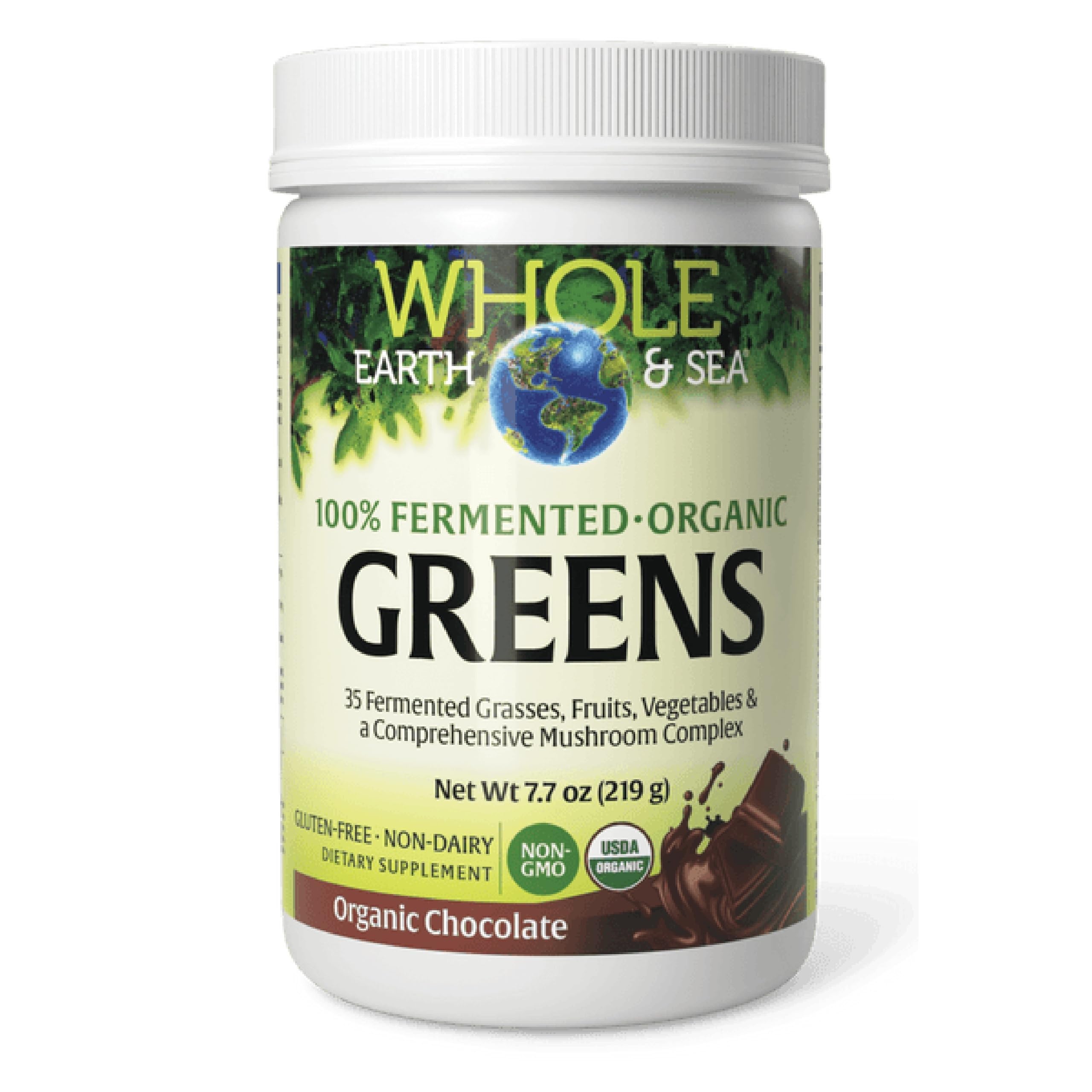 Natural Factors Organic Greens: bouteille prête à mélanger pour un apport végétal.