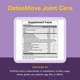 Natural Factors OsteoMove : emballage clair avec étiquette sans OGM.