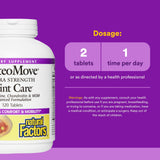 Natural Factors OsteoMove bouteille fermée garantissant stabilité et fraîcheur.