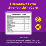Natural Factors OsteoMove bouteille ouverte facilitant la prise quotidienne.