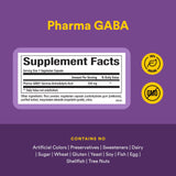 Natural Factors Pharma GABA : emballage, présentation pratique et naturelle