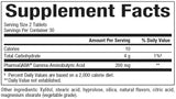 Natural Factors Pharma GABA emballage sans produits laitiers et sans gluten, adapté aux régimes sensibles