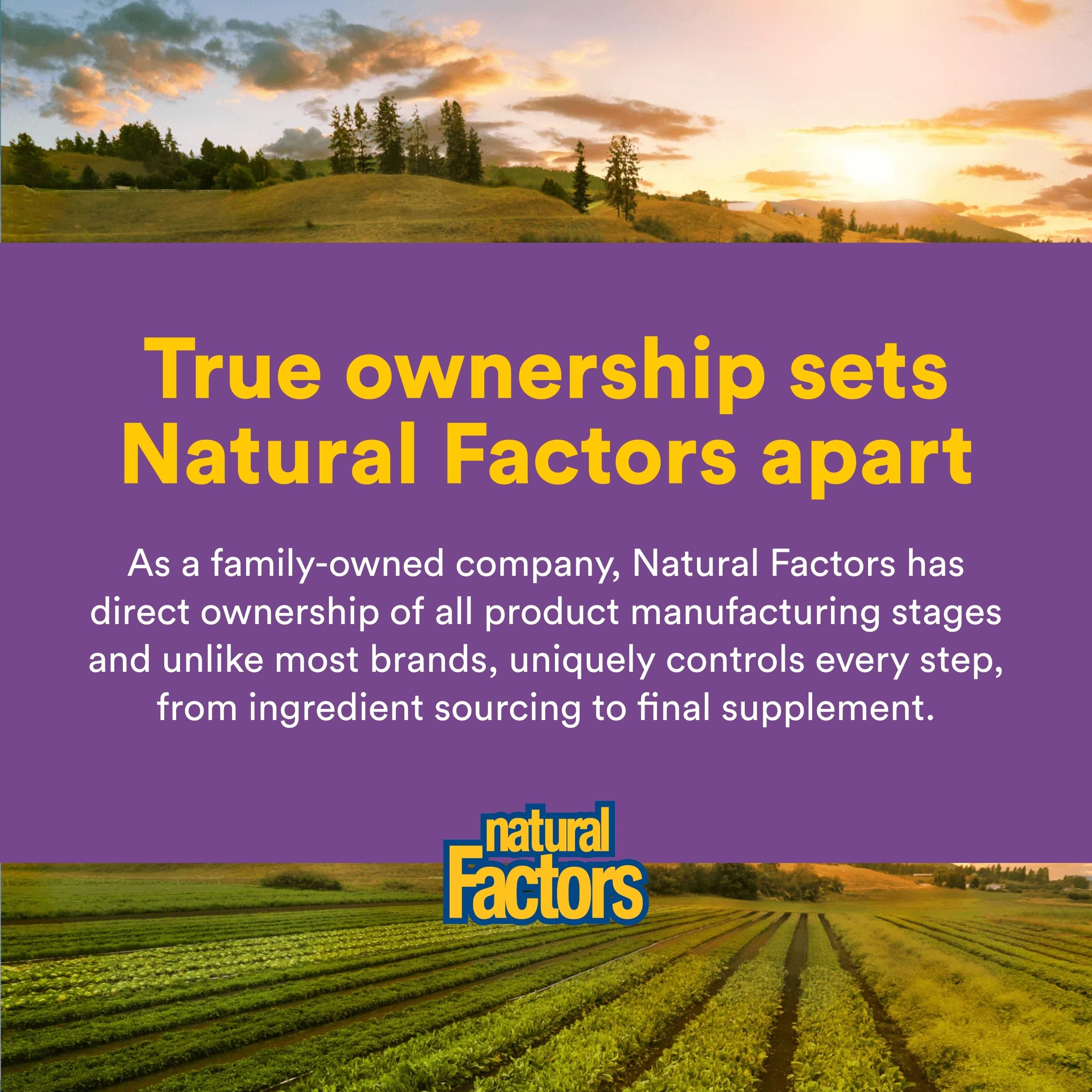Natural Factors Pharma GABA : ingrédients naturels et formule sans allergènes