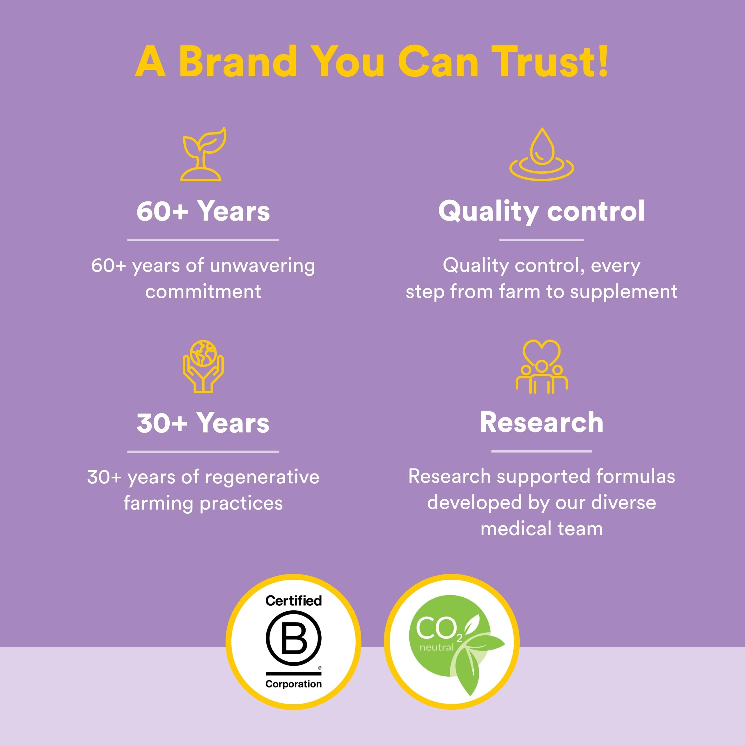 Natural Factors Pharma GABA, qualite-natural-factors-famille-b-corp: produit éthique et fiable.