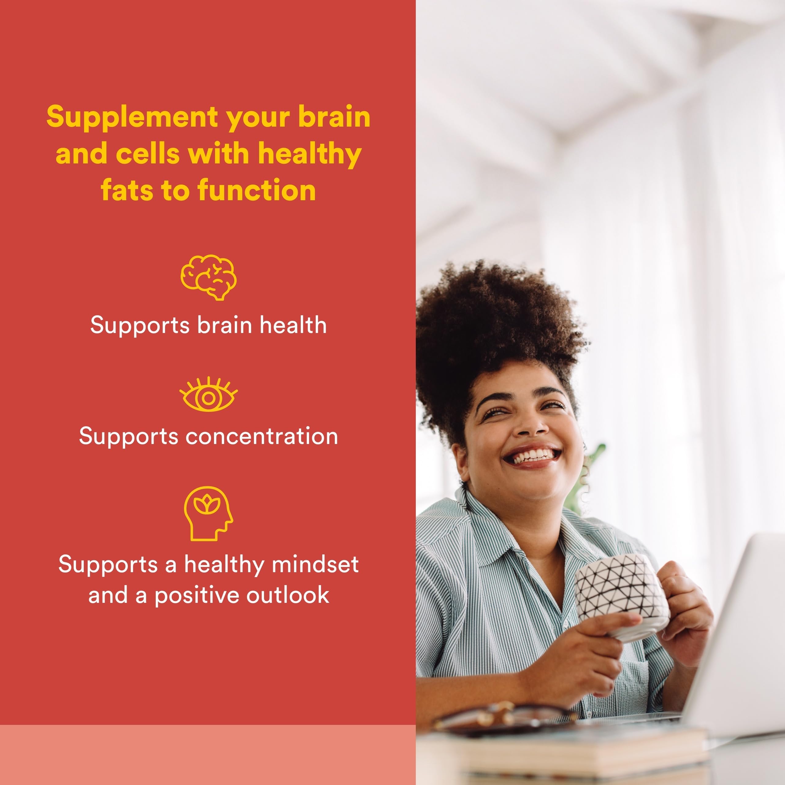 Natural Factors Phosphatidylserine: capsules molles pratiques pour usage quotidien