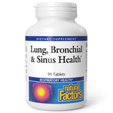 Natural Factors Poumons Sains Tablettes: peut soutenir les poumons et le système respiratoire