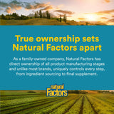 Natural Factors Probiotic Senior traçabilité et qualité, laboratoire certifié.