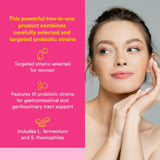 Natural Factors Probiotique Femmes – capsules végétariennes adaptées à un usage quotidien