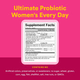 Natural Factors Probiotique Femmes – prébiotiques intégrés pour soutenir les probiotiques