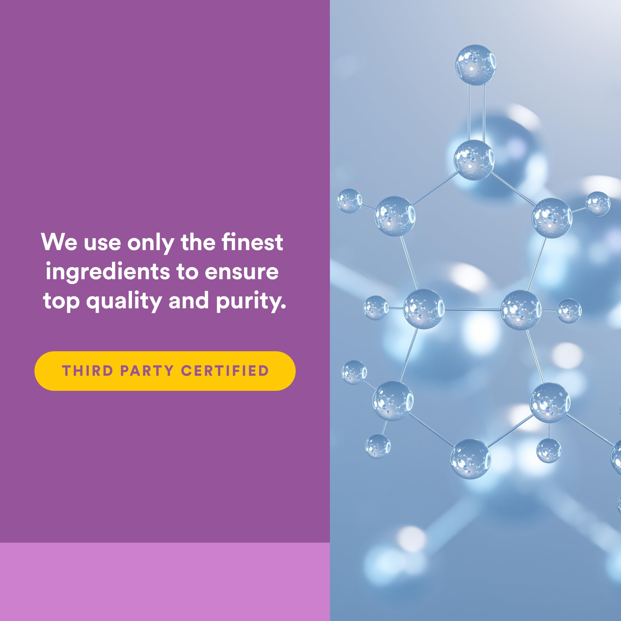 Processus d'extraction Natural Factors, pureté et traçabilité.