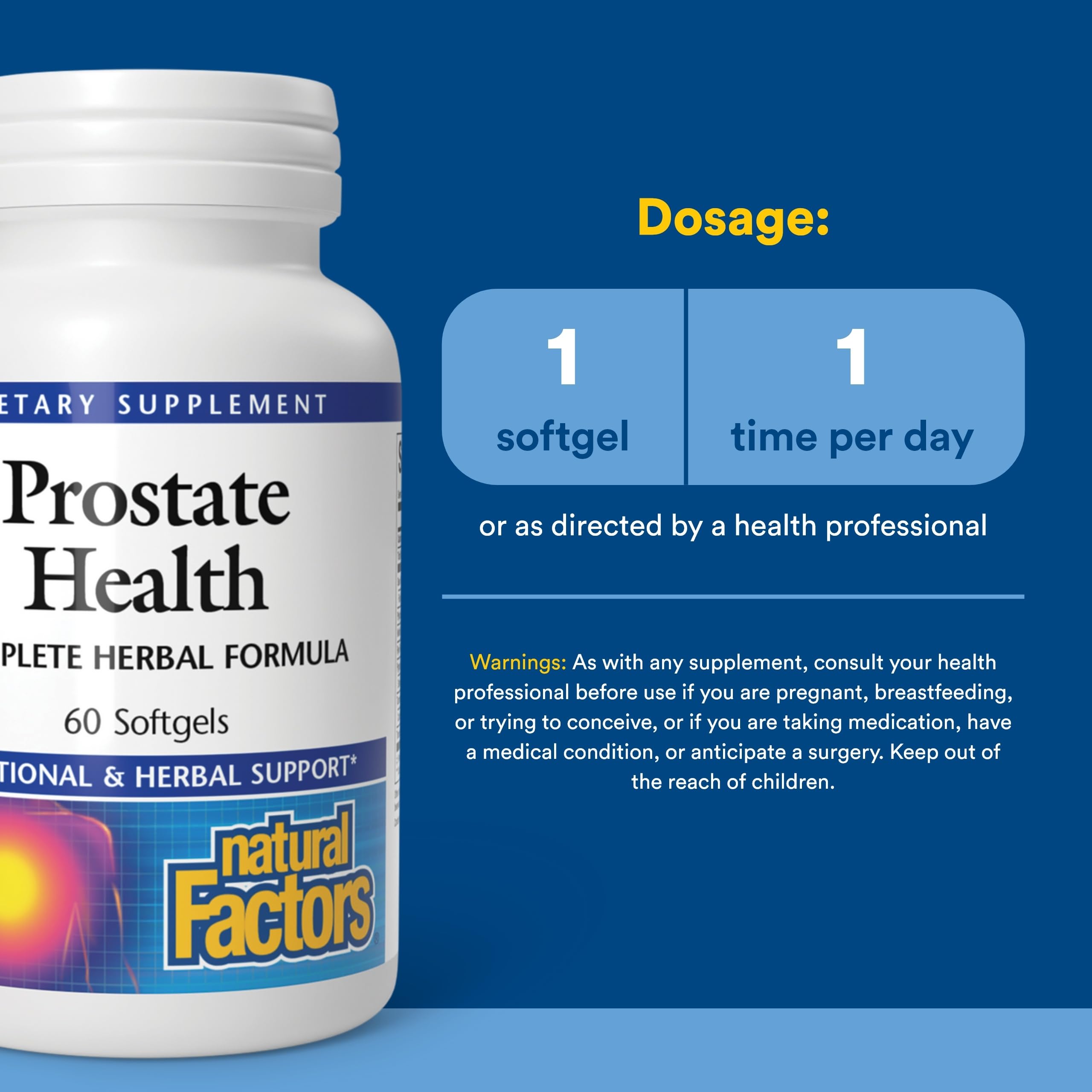 Natural Factors : curcuma en extrait, potentiel effet anti-inflammatoire.