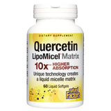 Natural Factors Quercétine lipomicelle - gélules, absorption potentielle améliorée.
