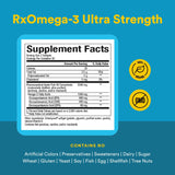 RxOmega-3 Eye-Health: capsuels EPA-DHA pureté et absorption optimisée sans arrière-goût.