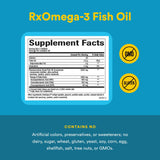 RxOmega-3 EPA et DHA équilibrés, pour une nutrition oméga-3 précise.