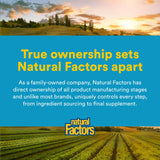 RxOmega-3 Natural Factors, marque-bcorp: entreprise familiale engagée et neutre en carbone.