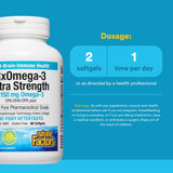 Étiquette RxOmega-3 Ultra claire pour comprendre les ingrédients.
