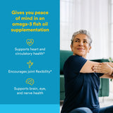 RxOmega-3 Natural Factors, utilisation-quotidienne: deux gélules par jour avec repas.