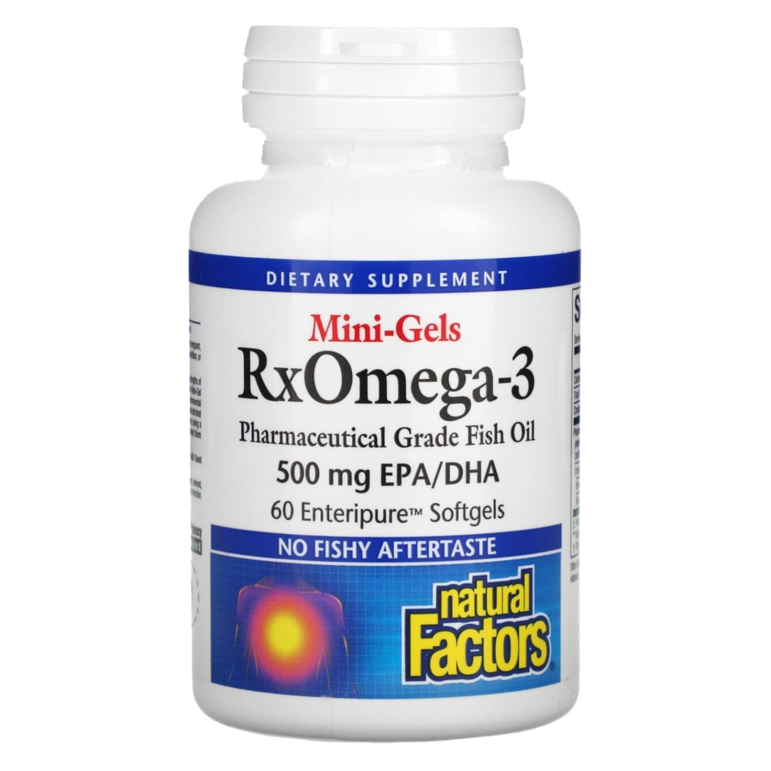 rxomega3 mini-gels en flacon, pureté garantie pour votre santé