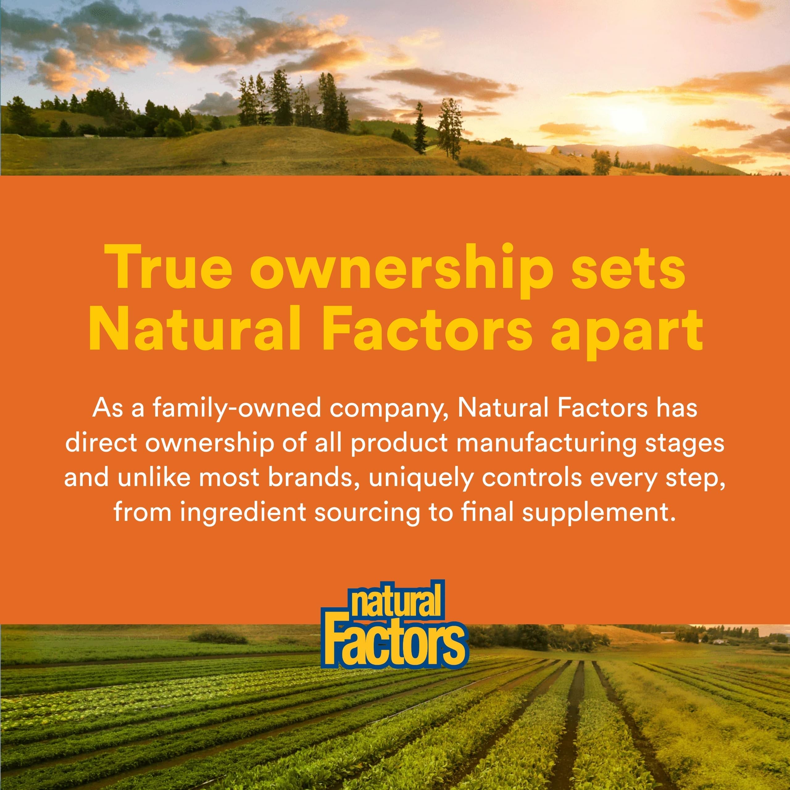 Natural Factors SAMe 200 mg – ferme locale et sans OGM, origine responsable