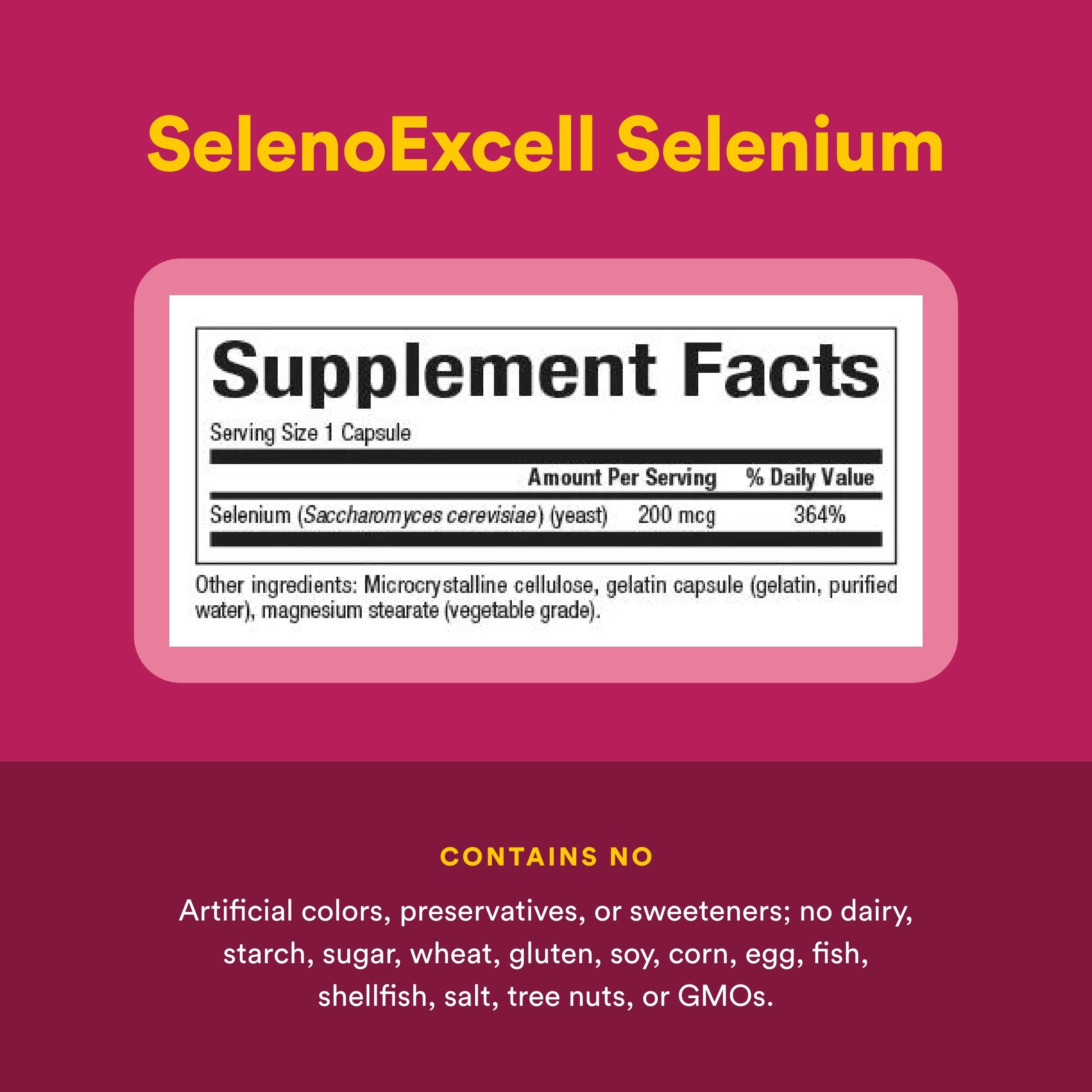 Natural Factors SelenoExcell – boîte ouverte montrant l’accès rapide aux capsules.