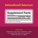 Natural Factors SelenoExcell – boîte ouverte montrant l’accès rapide aux capsules.