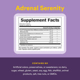 Natural Factors STRESS-RELAX Adrenal Serenity – mélange végétal à spectre large pour le stress
