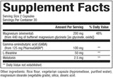 Natural Factors Stress-Relax Magnésium Glycinate, gélules, peut augmenter le temps de sommeil global.