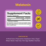 Natural Factors Stress-Relax Mélatonine, comprimé menthe: goût naturel et arôme rafraîchissant