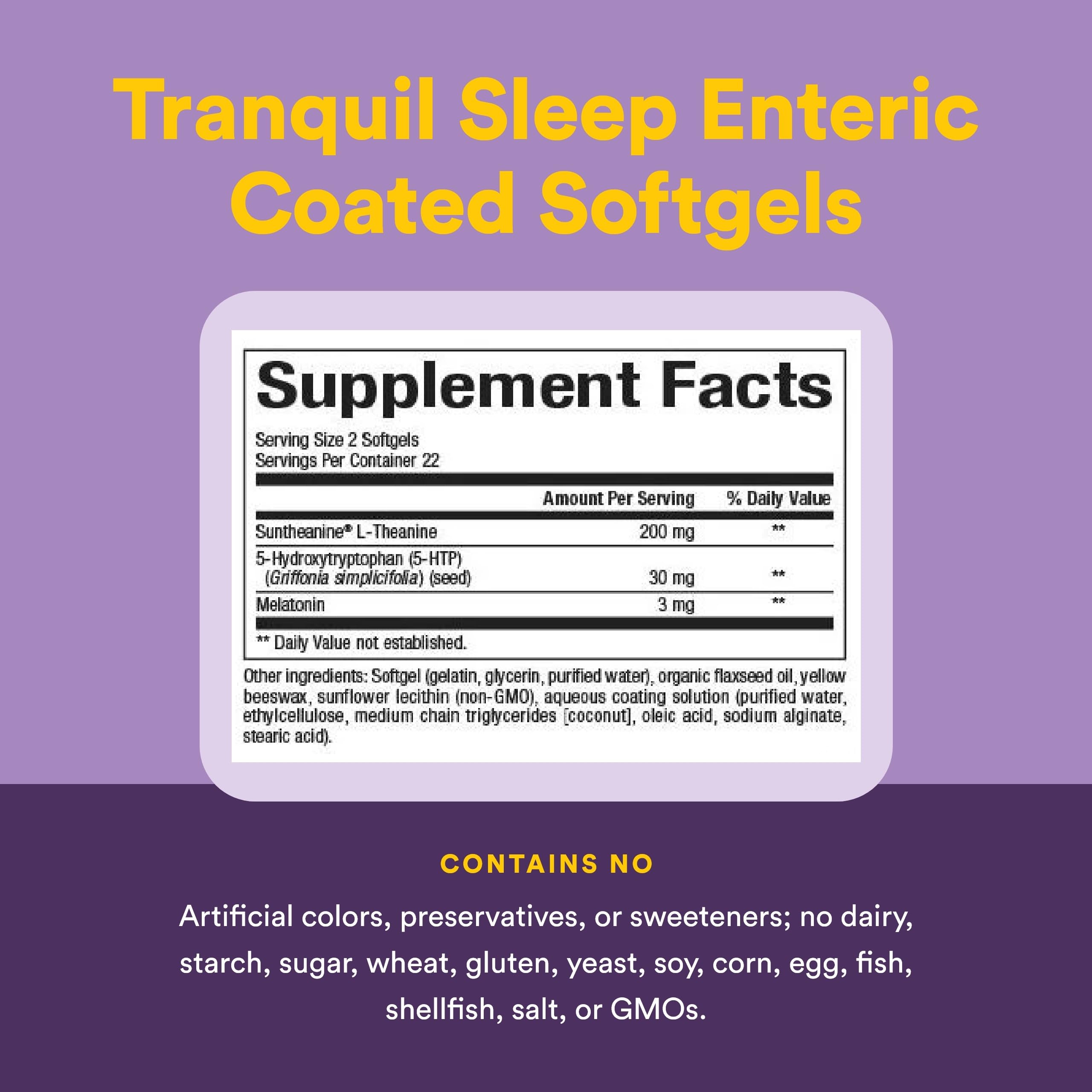 Natural Factors Stress-Relax Tranquil Sleep - boite compacte prête à être rangée.