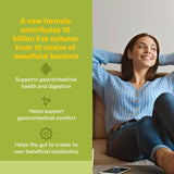 Natural Factors: capsule synbiotique avec 10 milliards de cellules actives.