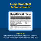 Natural Factors Tissu Pulmonaire Sain Tablettes: peut contribuer à la santé des tissus pulmonaires