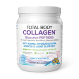 Natural Factors Total Body Collagen: bouteille 500 g prête à être mélangée pour peau et cheveux.