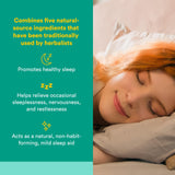 Natural Factors 3 Brains capsules – capsules faciles à avaler pour relaxation nocturne possible