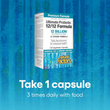 Natural Factors Ultimate Probiotic – boite 120 gélules végétariennes prête à l'emploi.