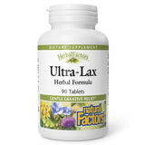Bouteille HerbalFactors Ultra-Lax par Natural Factors prête à l'usage quotidien.