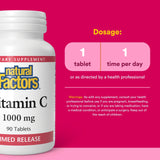 Vitamine C 1000 mg avec rutin et bioflavonoïdes en synergie.