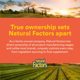 Natural Factors Vitamine C 500 mg, vegan et sans gluten pour enfants
