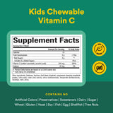 Natural Factors Vitamin C 500 mg — dose par comprimé pratique.