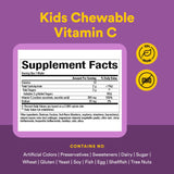 Natural Factors Vitamine C Enfants, bouteille pratique à stocker.