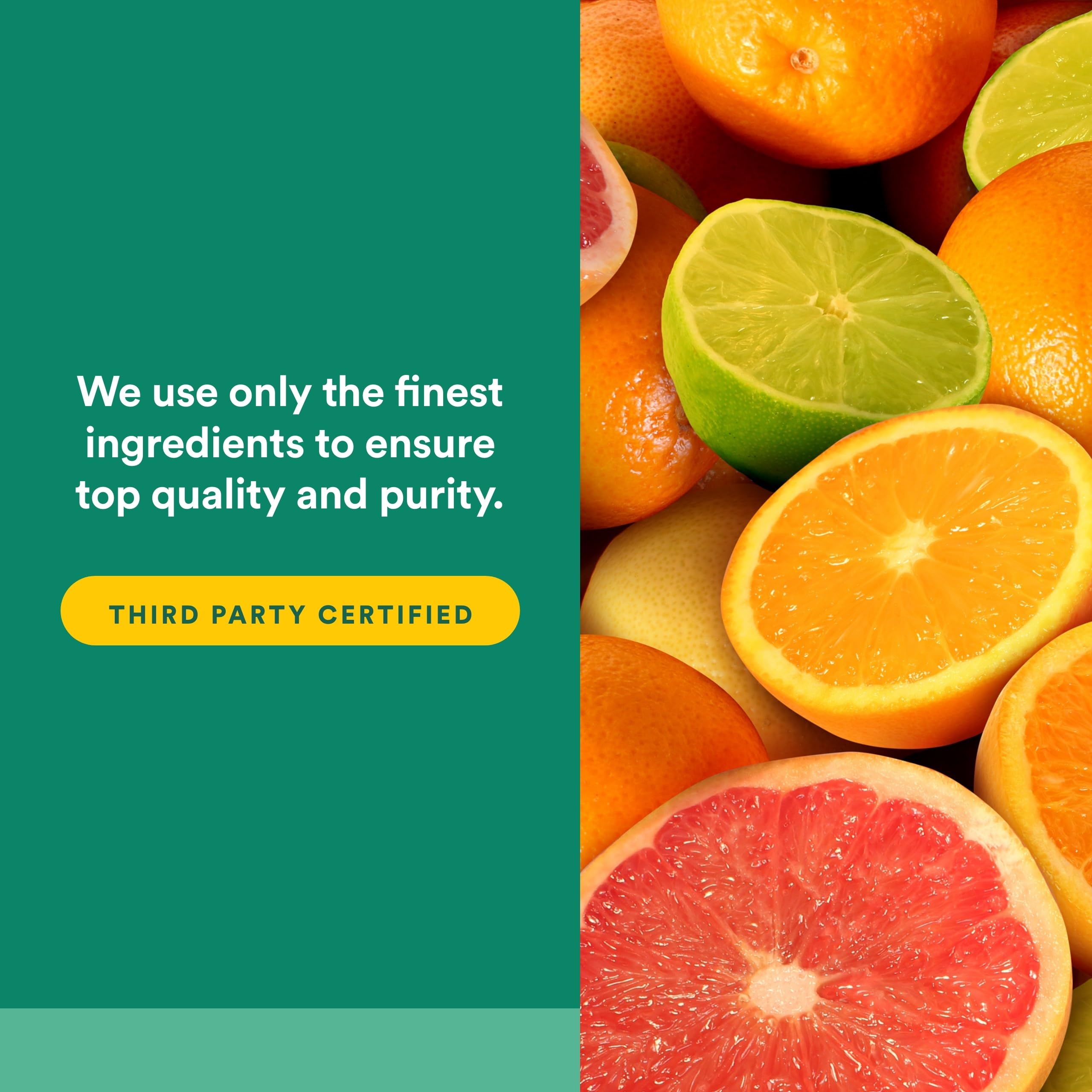 Natural Factors Vitamin C pour enfants — sans allergènes majeurs et sans OGM.