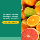 Natural Factors Vitamin C pour enfants — sans allergènes majeurs et sans OGM.