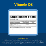 Natural Factors vitamine D3 5000 UI — huile de lin biologique améliorant l'absorption