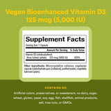 Natural Factors Vitamine D3 – boite-emballage pratique, identification rapide