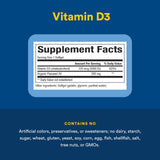 Natural Factors Vitamine D3 dosage quotidien facile à avaler
