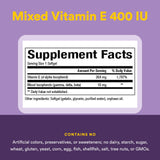 Natural Factors Vitamine E 400 UI : gelules de haute qualité pour le quotidien.